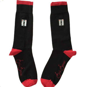 Sonia Spencer Wedding Embroidered Men's Socks